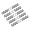 sourcing map Double Ended Stud Screws (M4 Thread 30mm Length)