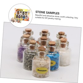 FOMIYES 1 Set Ore Specimen Rocks for Tumbling Stone Beads for Bracelets Decorative Stones Rose Quartz Bracelet Rock Tumbler Rocks Geode Gemstone Polished Stones Rock