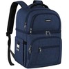 LTINVECK Cooler Backpack, 330ml Capacity, Insulated, Leakproof, Anti-Theft, Blue