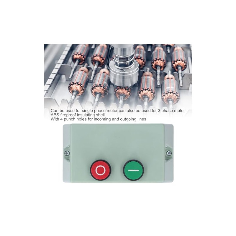 Magnetic Switch Electric Motor Starter IP55 Waterproof Magnetic Electric Motor