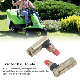 2Pcs Lawn Tractor Ball Joints 923 0448A Bilt for Cub Cadet Garden Tractor Turf Lawn Pack Steel for Tie Rod Ends