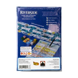Stronghold Games Riverside – Strategic Roll-and-Write Adventure, Explore The Arctic, Fun Family Board Game for 1-6 Players, Ages 14+