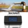 PC Water Cooling Thermometer, Smart LCD Flow Rate Temperature Detection,