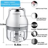 Garlic Chopper, Mini Food Processor, USB Rechargeable Mini Chopper, Powerful