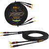 WORLDS BEST CABLES 8 Foot WBC-GOLD-LOCAP-SPKR-14 AWG - Low-Capacitance -