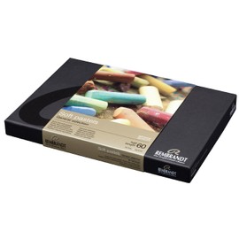 Royal Talens - Rembrandt Extra Fine Artist Quality - De Luxe Set of 60 1/2 Length Soft Pastels