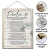 Psalms 91 Christian Inspirational Quote Decor Sign, Spiritual Wall Decor