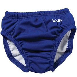 FINIS Reusable Swim Diaper for Babies - Snap Closure - UPF 50 & Up Sun Protection - Leak-Resistant Fit - Royal - 2XL
