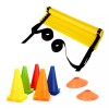 TOYGAGADE Entrenamiento De Fútbol 12 Tableros + 12 Conos +