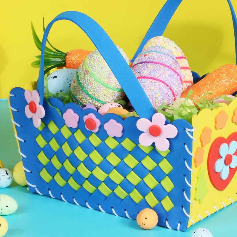 BOFUNX Easter Basket Craft Sets Pack of 3
