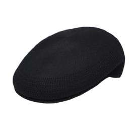 Kangol TROPIC 504 VENTAIR Tropic Bent Air 504 Hunting Hat, Black