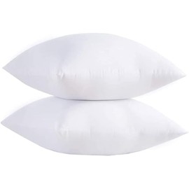 iTRONiK Cushion Inserts Quick Rebound Fluffy White Cushion Inner, Perfect Hollowfibre for Sofa Cushion Pads in Various Sizes (30 x 30, 2, count)
