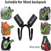 2 Pack - Professional Backpack Attachment Carrier Hanger Rack Hook