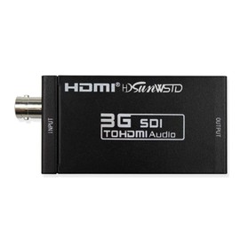 SDI to HDMI Adapter Video Converter Mini 3G HD 720p/1080p Sdi Hdmi Adapter for HD-SDI and 3G-SDI Signals