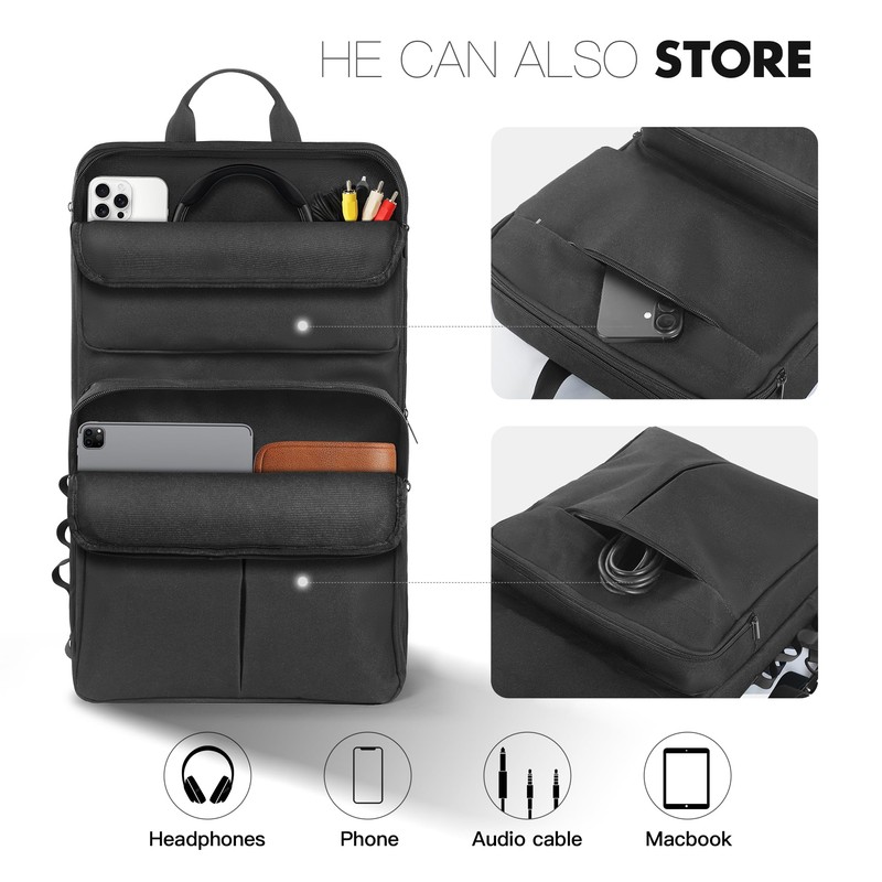 Seracle DJ Bag Carrying Case Compatible with DDJ-FLX4 / DDJ-400