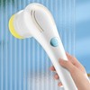 Handheld Electric Cleaning Brush Multifunctional with 5 Replacement Brush Heads