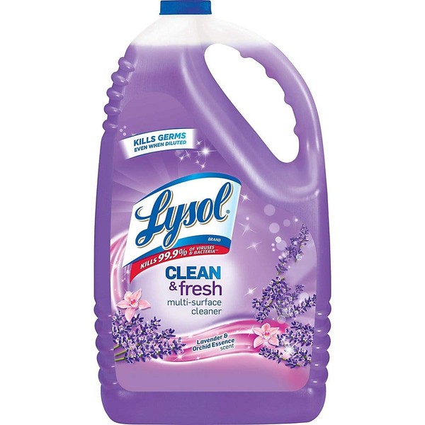 Lysol Clean & Fresh Multi-Surface Cleaner, Lavender & Orchid 144 oz