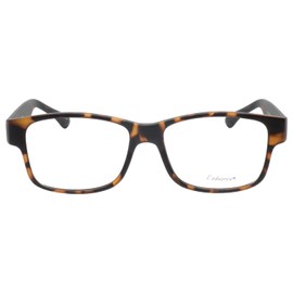 Calabria Enhance 4075 Panthos Reading Glasses +4.50 Matte Tortoise Havana Brown Gold Men