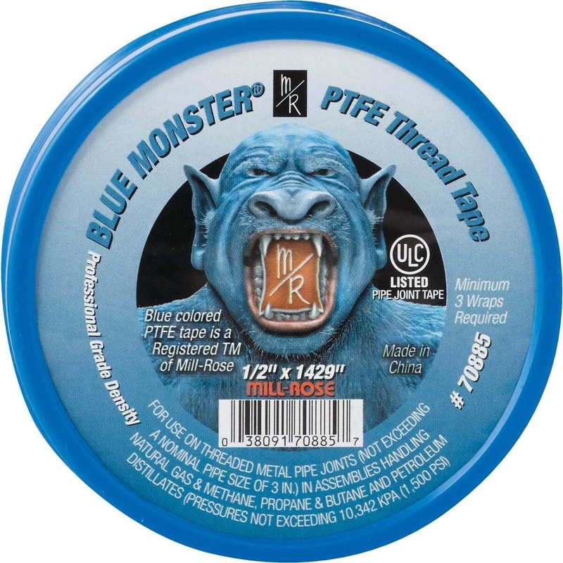 LS Larsen Strings Mill Rose Blue Monster Blue 1429 in.