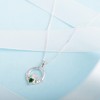 Aeon Jewellery Silver Claddagh Necklace - 925 Sterling Silver &