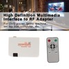 High Definition Multimedia Interface to RF Adapter Converter with Remote
