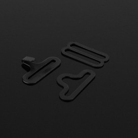 Pack of 50 Clip Hardware Bow Tie Clip Adjustable, Non-Precious Metal