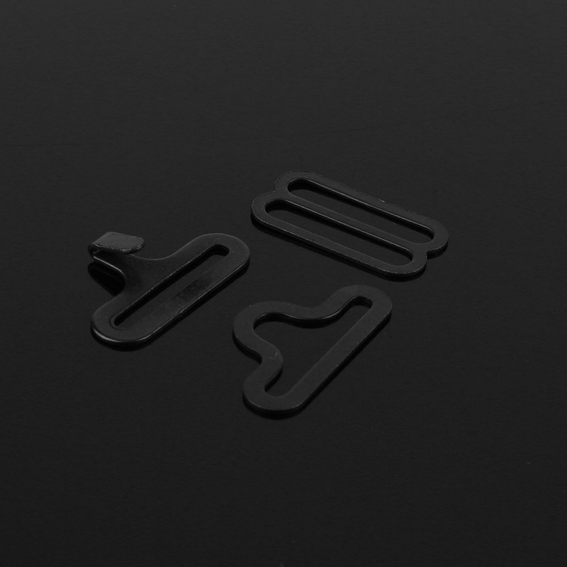 Pack of 50 Clip Hardware Bow Tie Clip Adjustable, Non-Precious