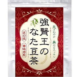 Bikatsu Tea Garden, Domestically Produced in Japan, No Pesticides (Kidney Oh Nata Bean Tea), Tea Bag, Far Infrared Roasting, Flavoring, Organic JAS Certified (30 Bags) 30 Bags