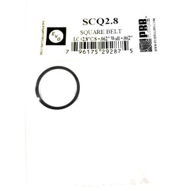 SCQ2.8 Drive Belt for CD/Tape Player (1PC) I.C. 2.8 INCH C/S .062 X Wall .062 INCH PRB EVG Square Type