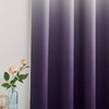NICETOWN Room Darkening Gradient Curtains 84 inch Length for Living
