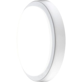 Luceco LED Eco Indoor Colour Change Bulkhead, IP54 Rated, 15 Watts, Standard Driver, White