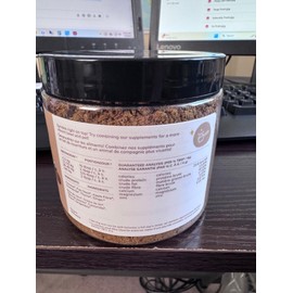 kin+kind Healthy Calm Supplement for Dogs & Cats - Vet Formulated Natural Formula with Organic Chamomile, Thyme, Apple Pomace, Ginger and Coconut- Made in USA - 4 oz (Medium)