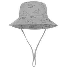 Baby Sun Hat Toddler Bucket Hats Summer Sun Protective Kids Beach Hats Wide Brim Outdoor Camping Hat for Boys Girls