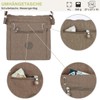 Sporty Shoulder Bag 3 Compartments Large Storage City Bag Travel