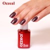 Ozzeal Glitter Gel Polish, Brown Iridescent Glitter Gel Nail Polish