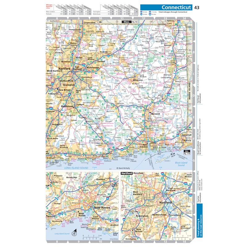 Rand McNally Road Atlas Large Scale 2025: United States, Canada,