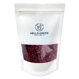Hello Green Domestically Produced Dried Omija Fruits 450g Mungyeong Omija / 헬로우 그린 국내산 국산 건조 오미자 450g 열매 문경 오미자