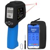 Infrared Thermometer Gun with Bluetooth APP -58°F to 2876°F, Digital