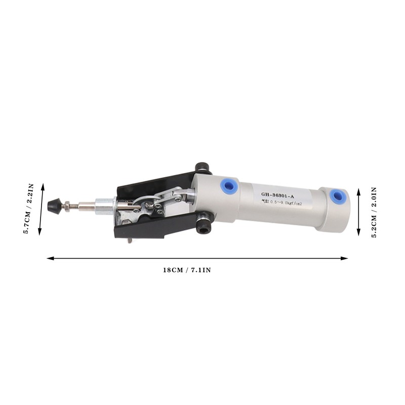 Pneumatic Clamp Carbon Steel Auto Control High Accuracy Nice Appearance