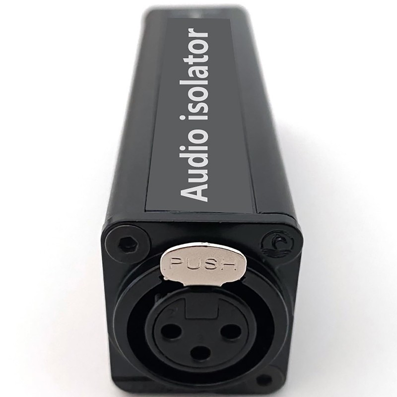 tunghey XLR Ground Loop Isolator Hu-m Eliminator for Home Stereo