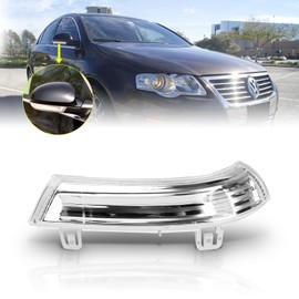 AutoBeeDen Indicator for Volkswagen VW GTI, Golf 5/6 Wagon/Plus, Sharan, Eos, Jetta 3, Passat, Seat Alhambra, Skoda Superb with E Marking (Clear Right)