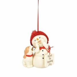 Dept 56 Snowpinions REPEAT THE SOUNDING  Snowpinion Ornament 6014226 NEW 2024