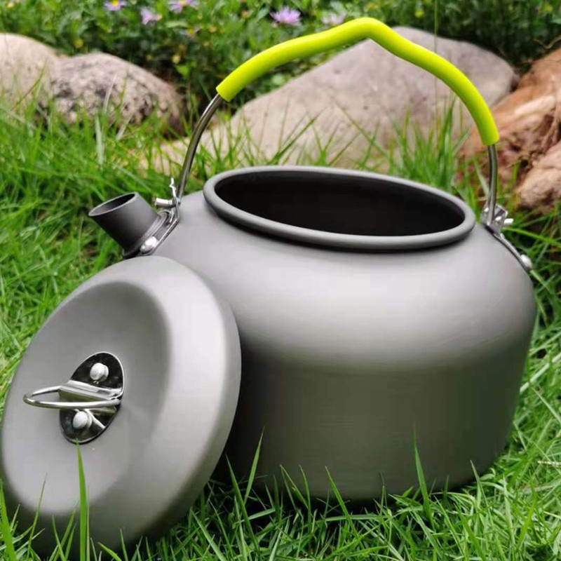 1.3L Camping Kettle Aluminum Alloy Anodizing High Temperature Resistant Heat