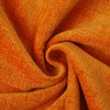 Encasa Chenille Cushion Covers Set of 2 | Orange -