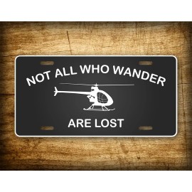 SignsAndTagsOnline.com Ultralight Helicopter License Plate Ultra Light Aviation Heli Auto Aircraft Tag