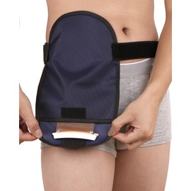 AxuuRmvin Waterproof Colostomy Bag Cover Belt Ostomy Bag Covers Protector Adjustable Stoma Urostomy Pouch Supplies for Men Women (1, Blue)