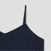 JAJU [JAJU] Light Linen Blend Bustier Dress_Navy