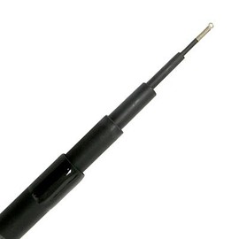 BestNest Jackite Fiberglass Telescoping Kite Pole, Black, 13'