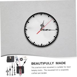 LALAFINA 4 Sets DIY Clock Movement Mechanism Kit of Replaceable Clock Parts Easy Installation for Various Styles