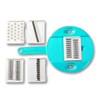 Pure Crafted Multifunctional Fruit Cutter 12 PCS Set – ABS+PP+Stainless